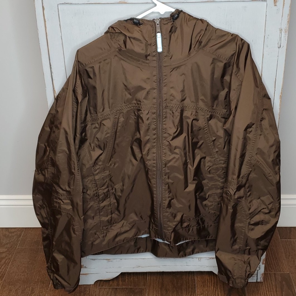 Columbia Windbreaker Jacket Vented Packable XL